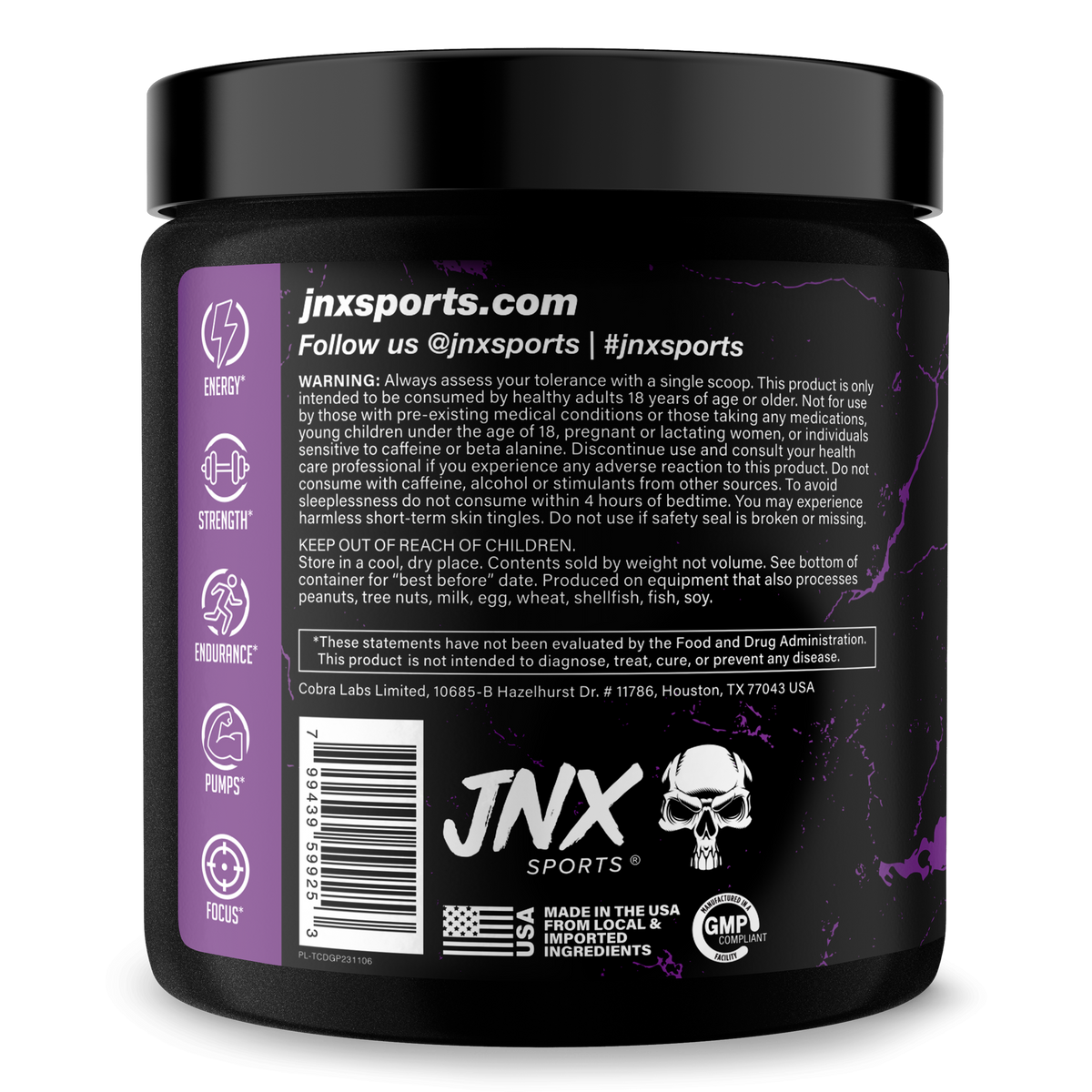 High Performance Pre-Workout Supplement for Fitness