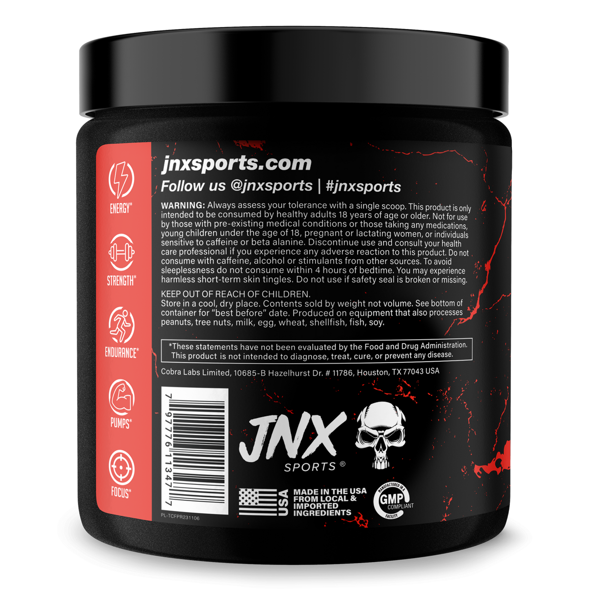 High Performance Pre-Workout Supplement for Fitness