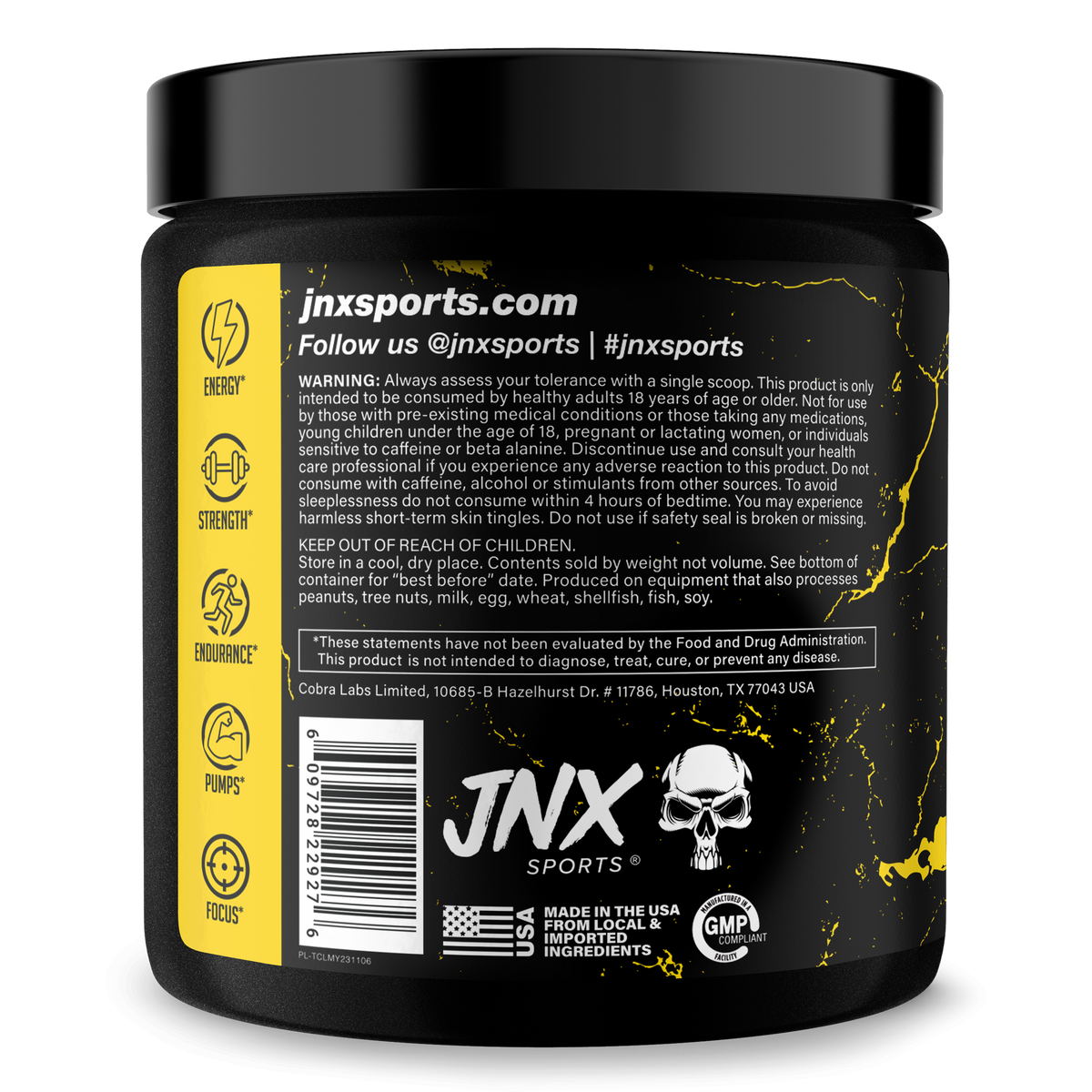 High Performance Pre-Workout Supplement for Fitness