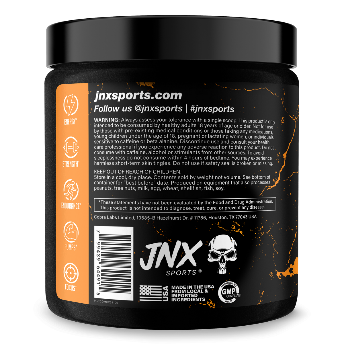 High Performance Pre-Workout Supplement for Fitness
