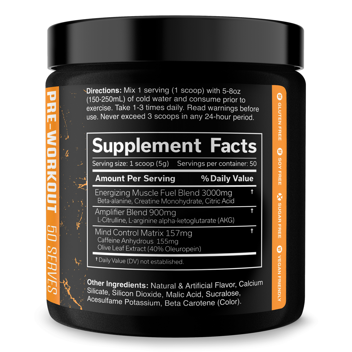 High Performance Pre-Workout Supplement for Fitness