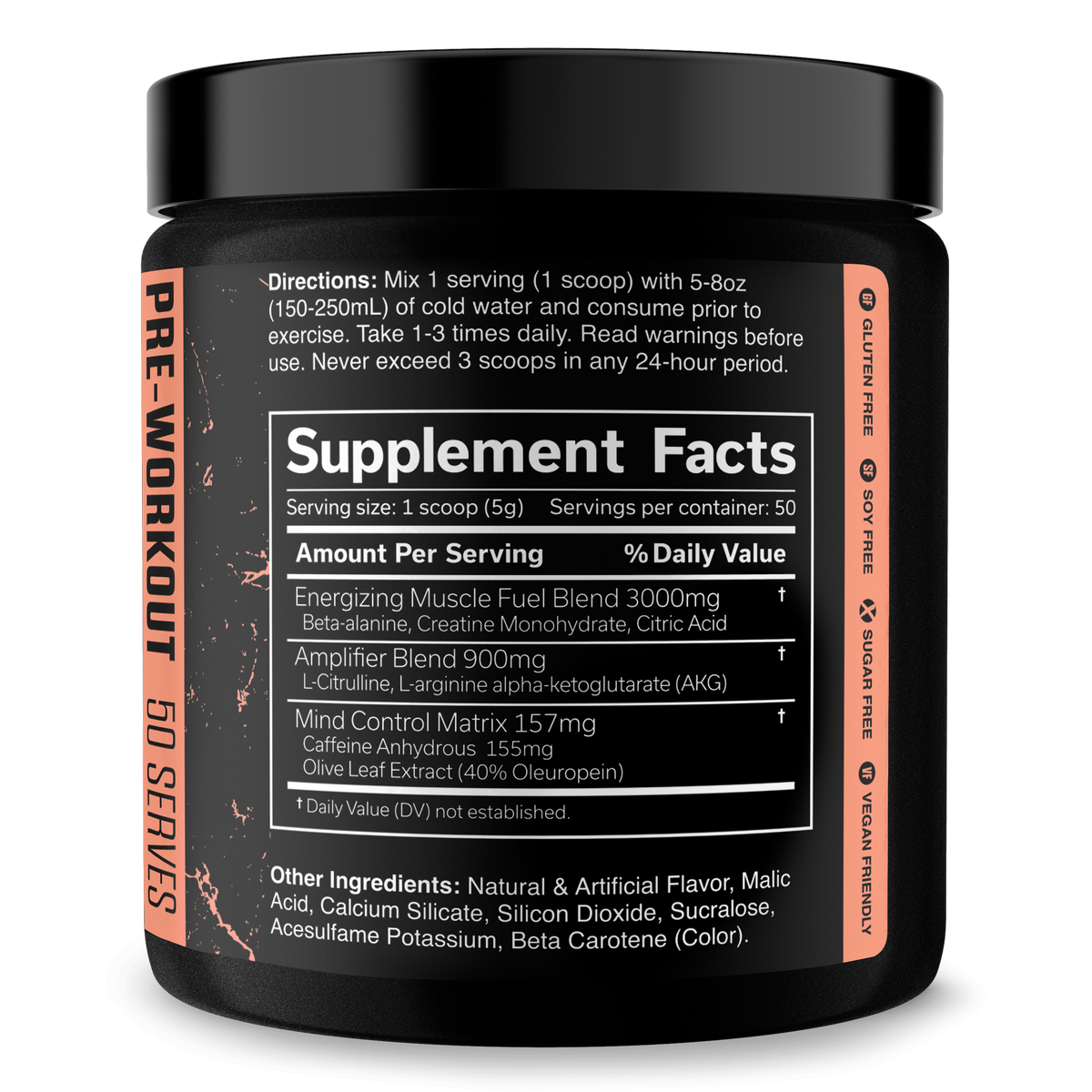High Performance Pre-Workout Supplement for Fitness