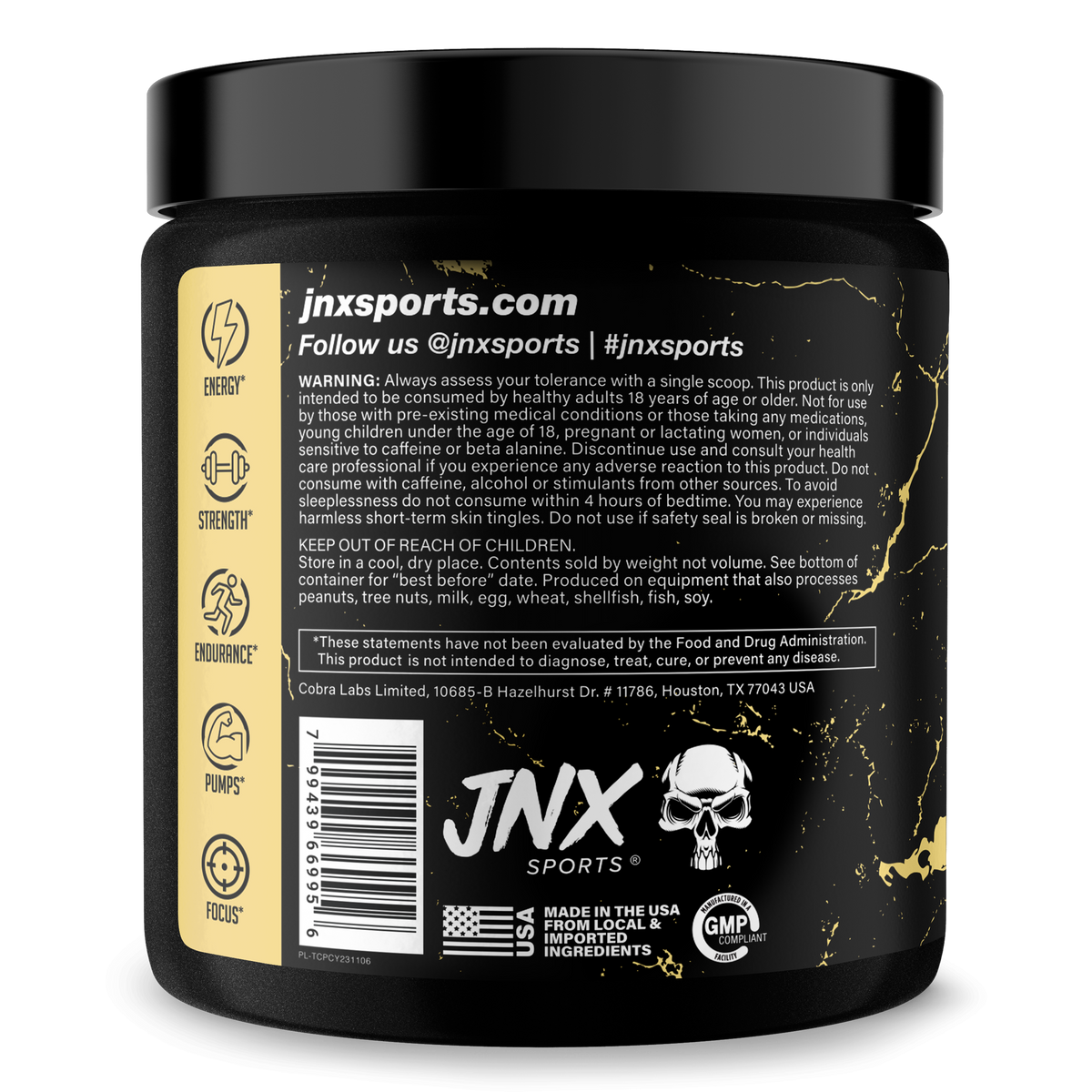 High Performance Pre-Workout Supplement for Fitness