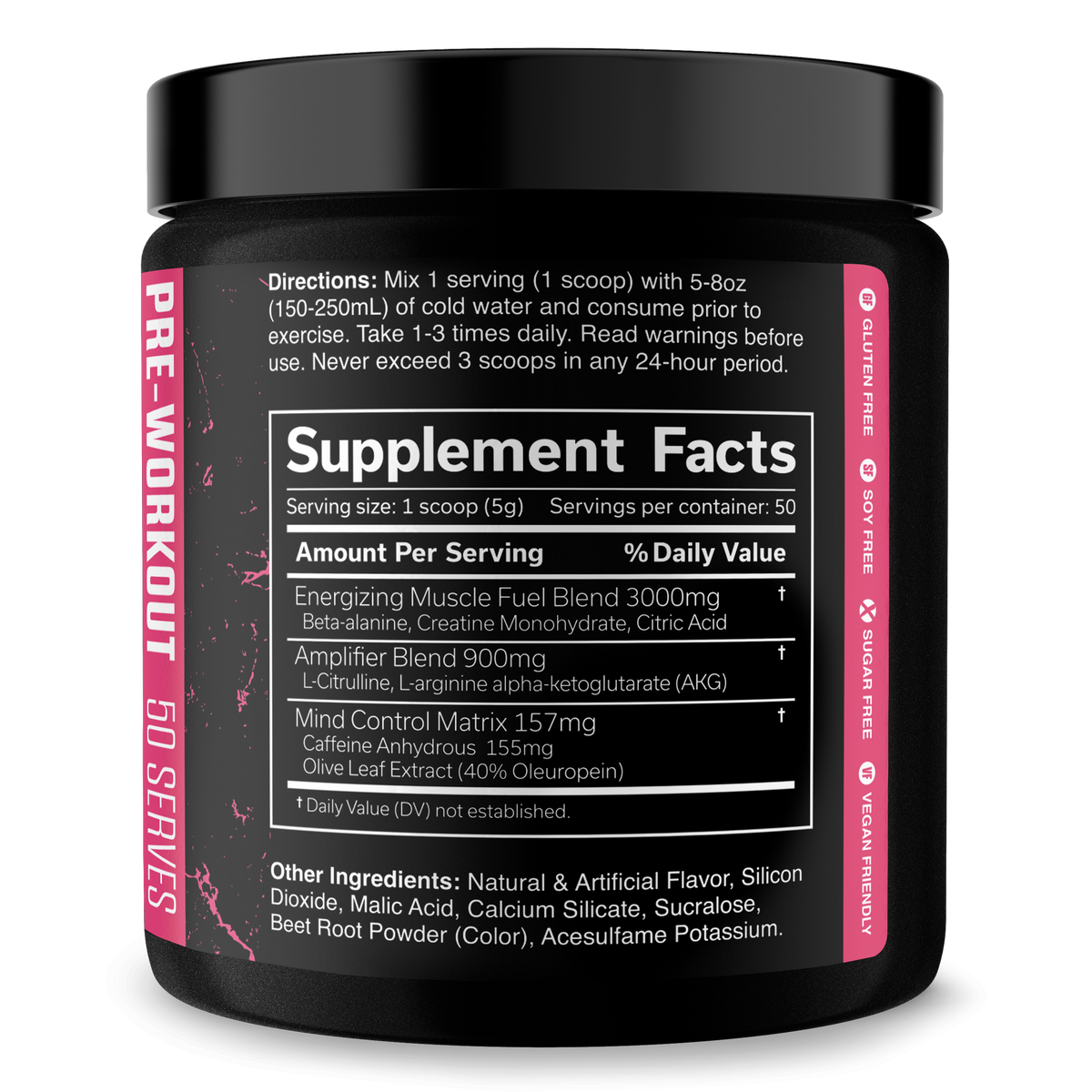 High Performance Pre-Workout Supplement for Fitness