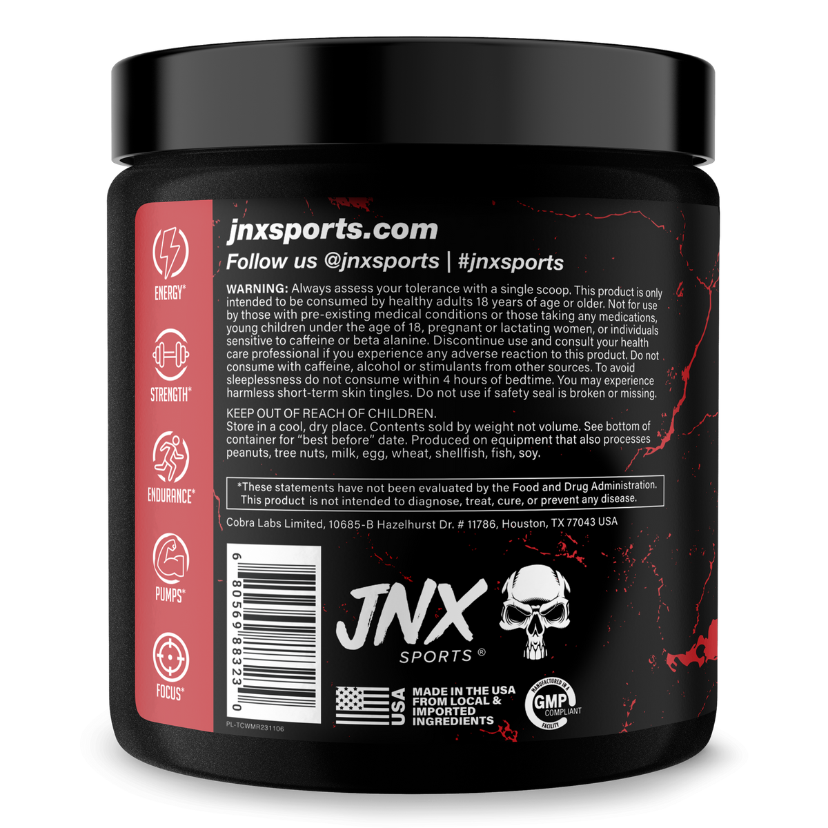 High Performance Pre-Workout Supplement for Fitness