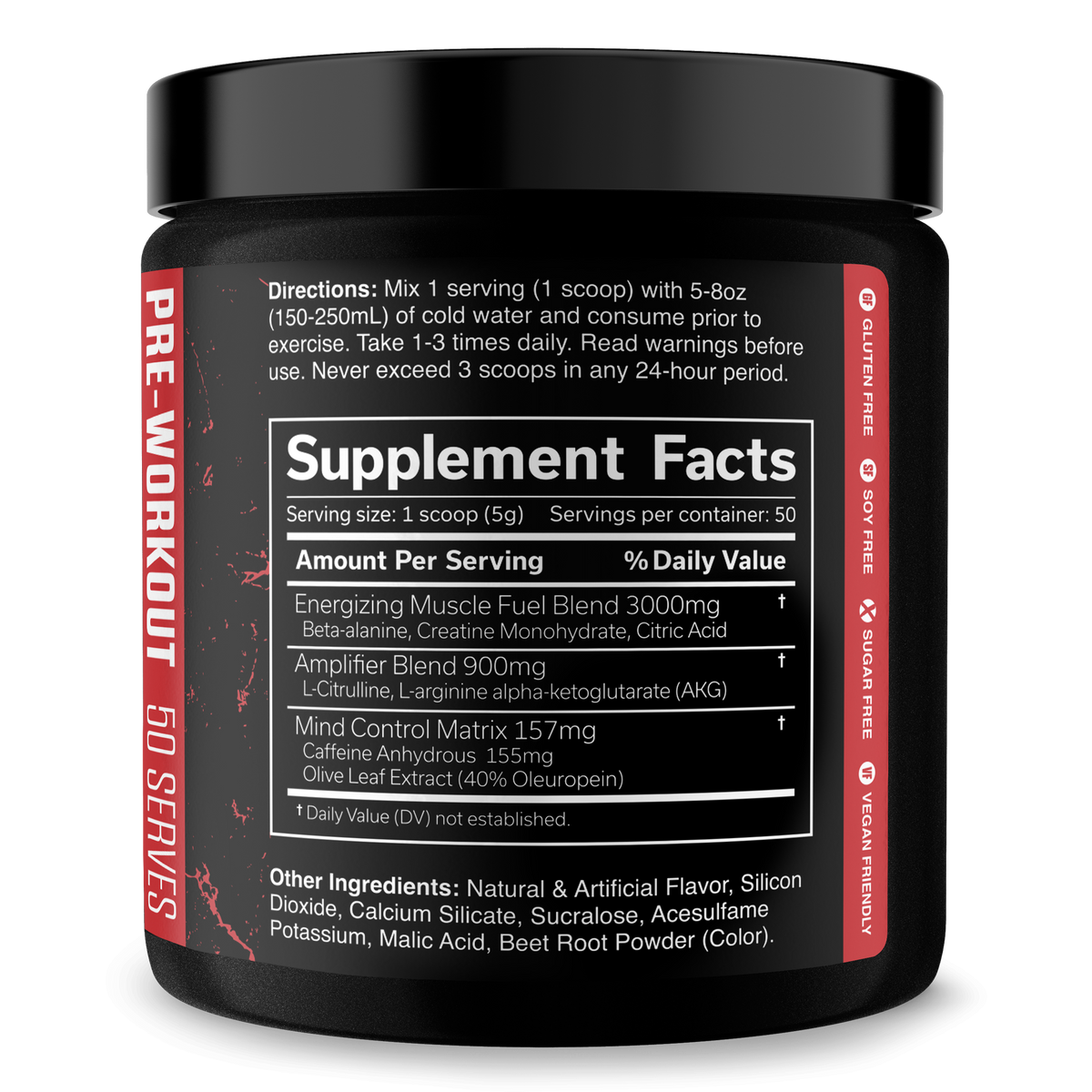 High Performance Pre-Workout Supplement for Fitness