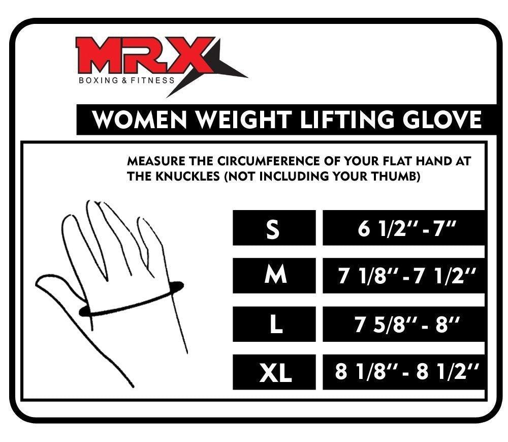 MRX Women's Weight Lifting Gloves for Gym Training and Workouts - Durable, Comfortable Grip