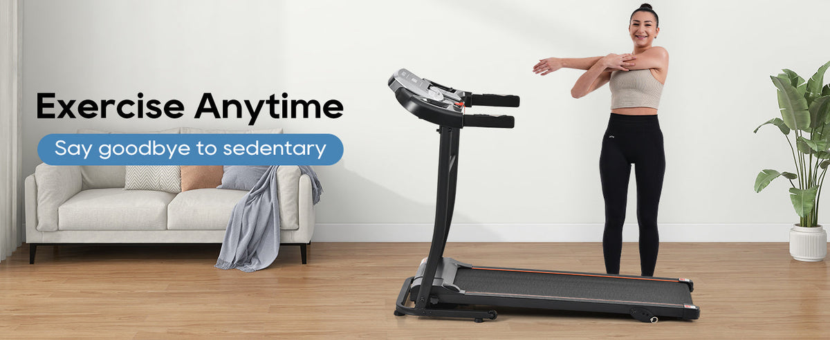 Folding Treadmill with Pulse Sensor and Programs