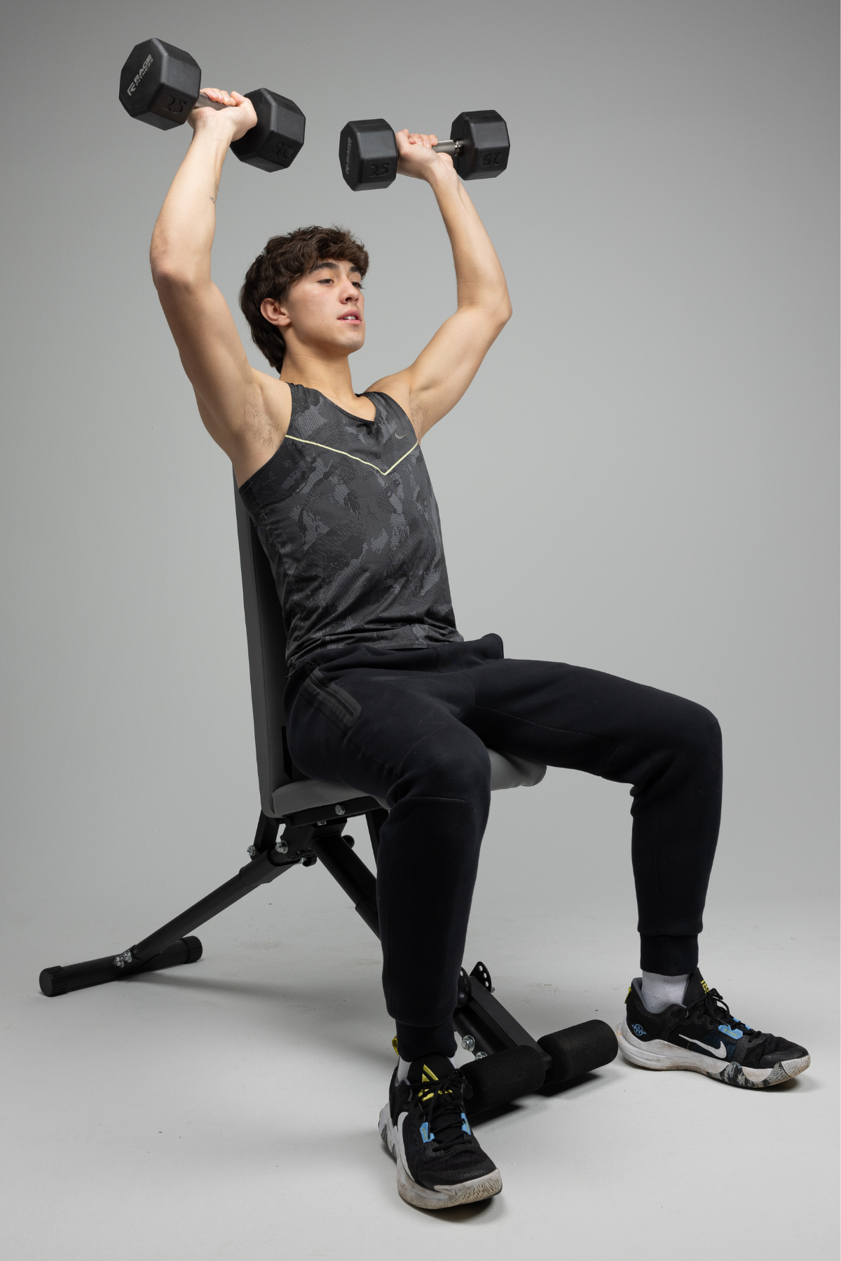 Octo Rubber Coated Individual Dumbbell