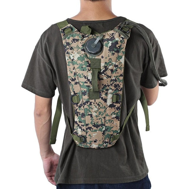 3L Tactical MOLLE Hydration Backpack Water Bag