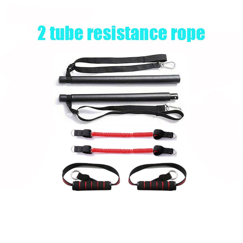 Resistance Band Pilates Stick Exercise Bar