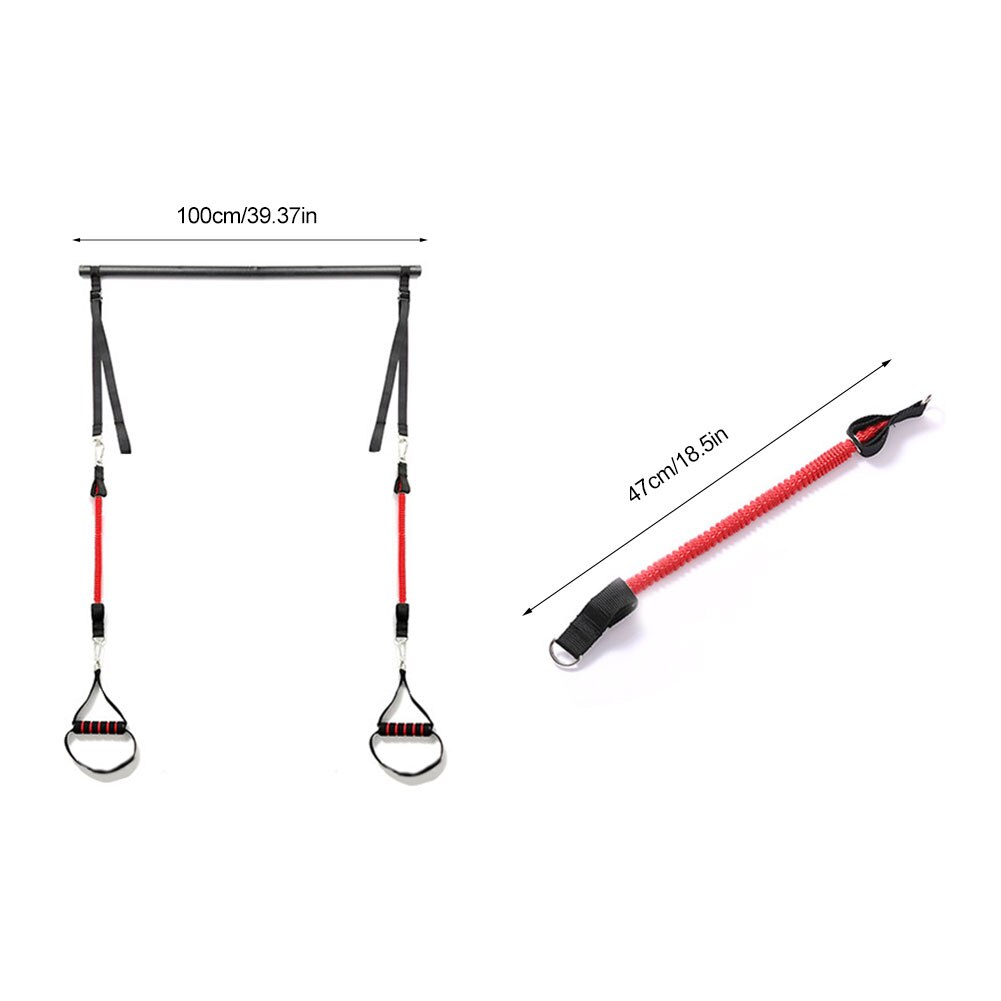 Resistance Band Pilates Stick Exercise Bar