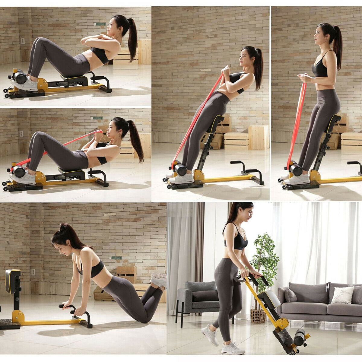8-in-1 Multifunctional Home Gym Fitness Equipment