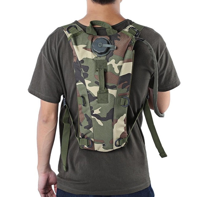 3L Tactical MOLLE Hydration Backpack Water Bag