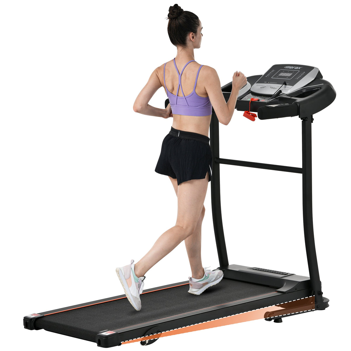 Folding Treadmill with Pulse Sensor and Programs