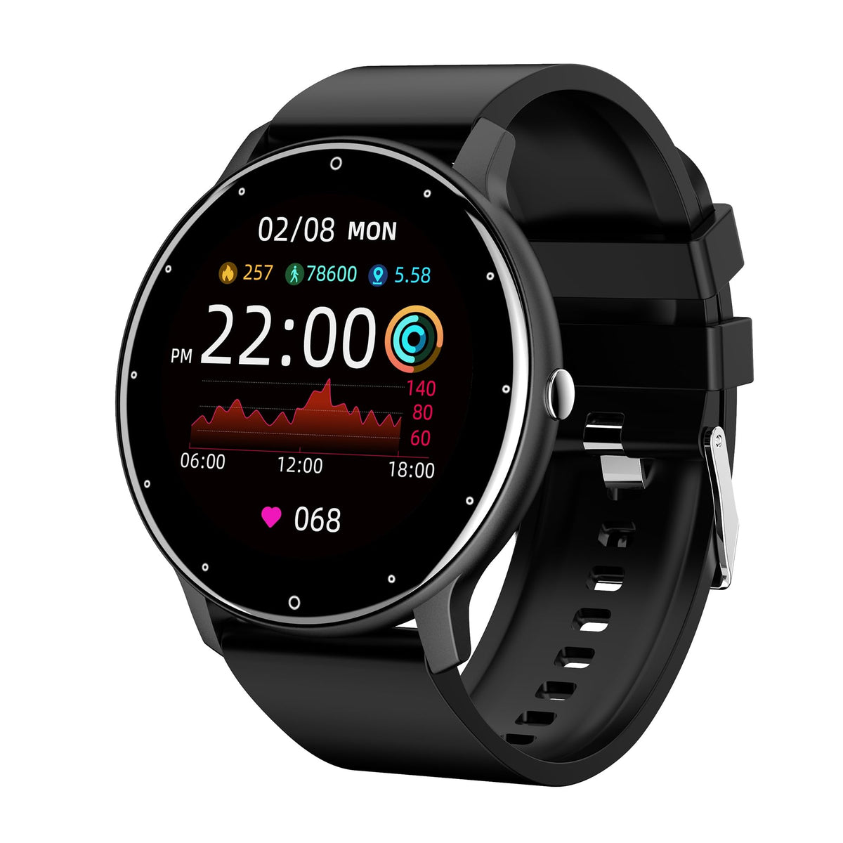 FREEZE2TRIM Rival Smart Watch for Men Women and Teens | All-in-One Fitness Watch | Step Counter Watch Heart Rate Monitor Watch Sleep Tracker Watch Instant Notifications