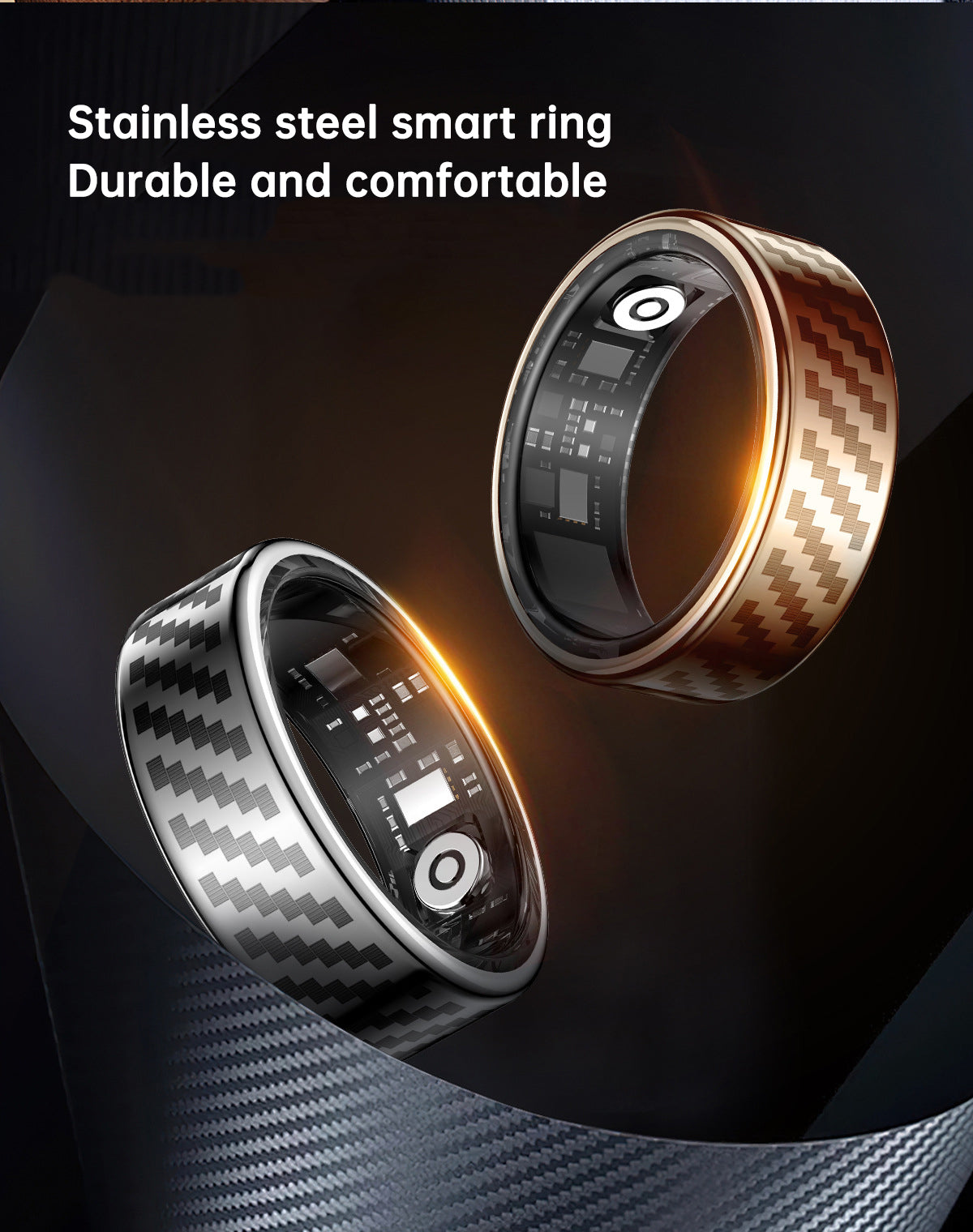 Smart Ring Heart Rate Sleep Oxygen Monitor