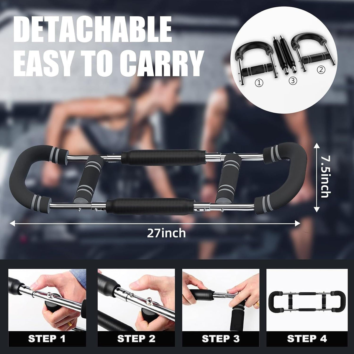 Multifunctional Adjustable Arm and Chest Trainer