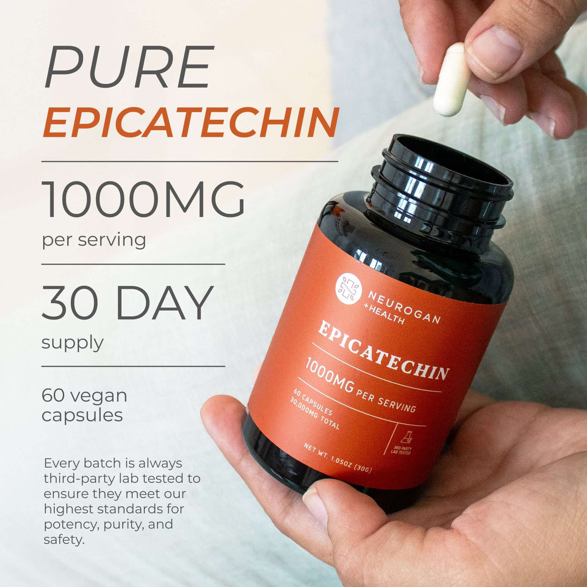 Epicatechin Dietary Supplement for Fitness and Wellness