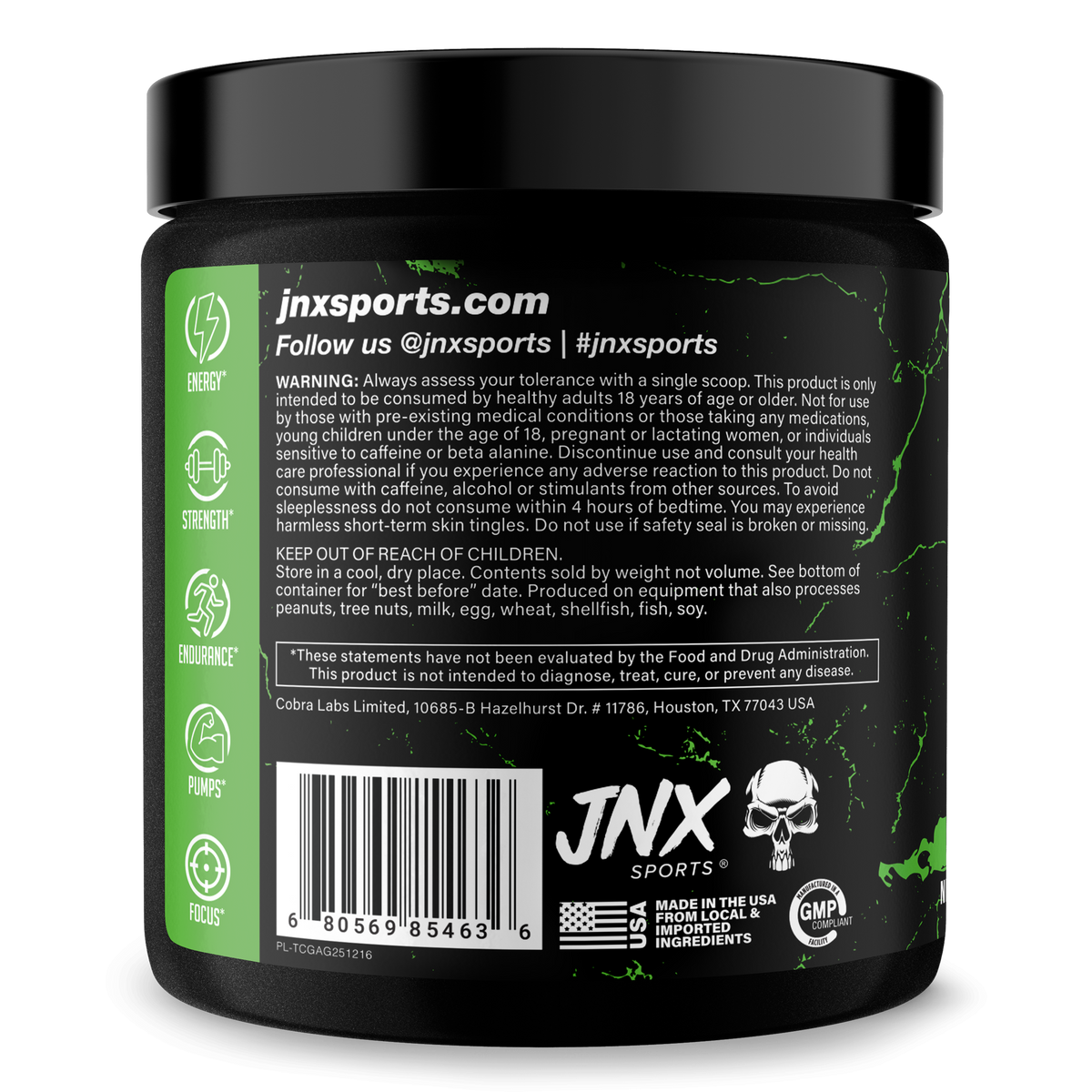 High Performance Pre-Workout Supplement for Fitness