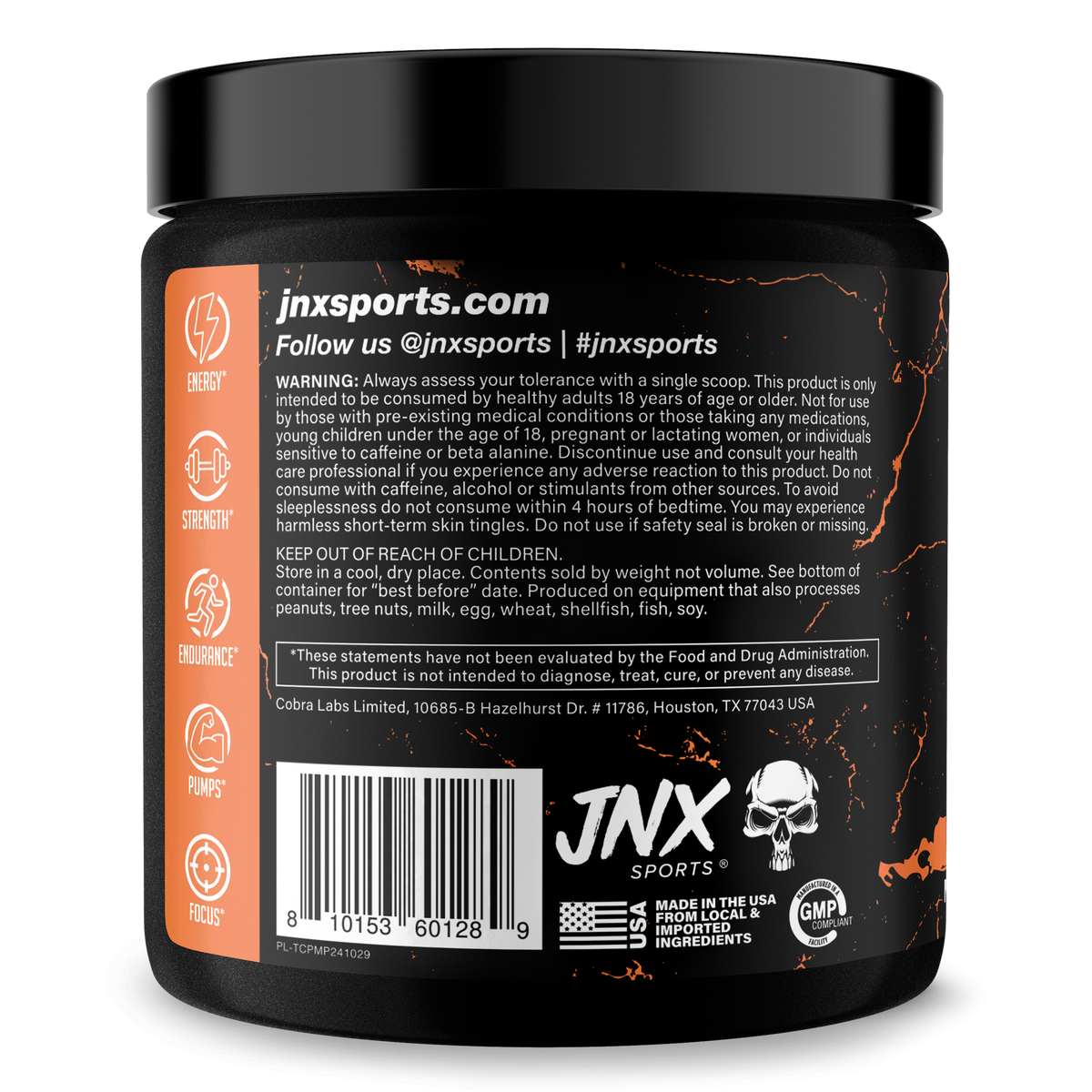 High Performance Pre-Workout Supplement for Fitness