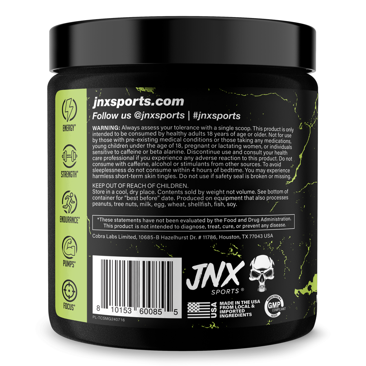 High Performance Pre-Workout Supplement for Fitness