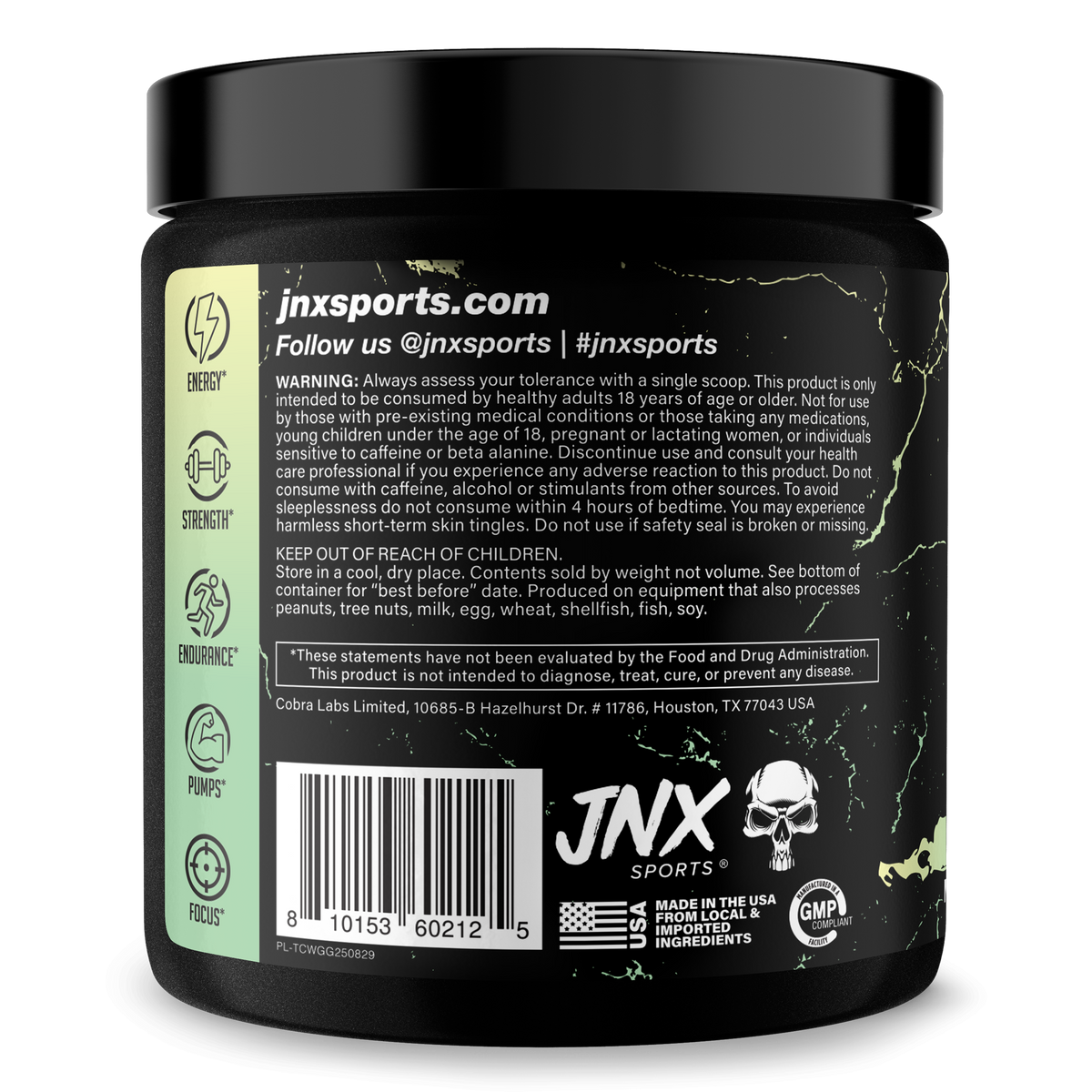 High Performance Pre-Workout Supplement for Fitness