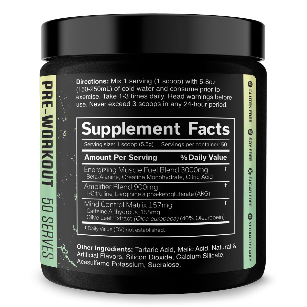 High Performance Pre-Workout Supplement for Fitness