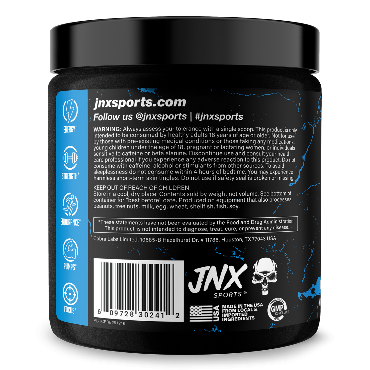 High Performance Pre-Workout Supplement for Fitness