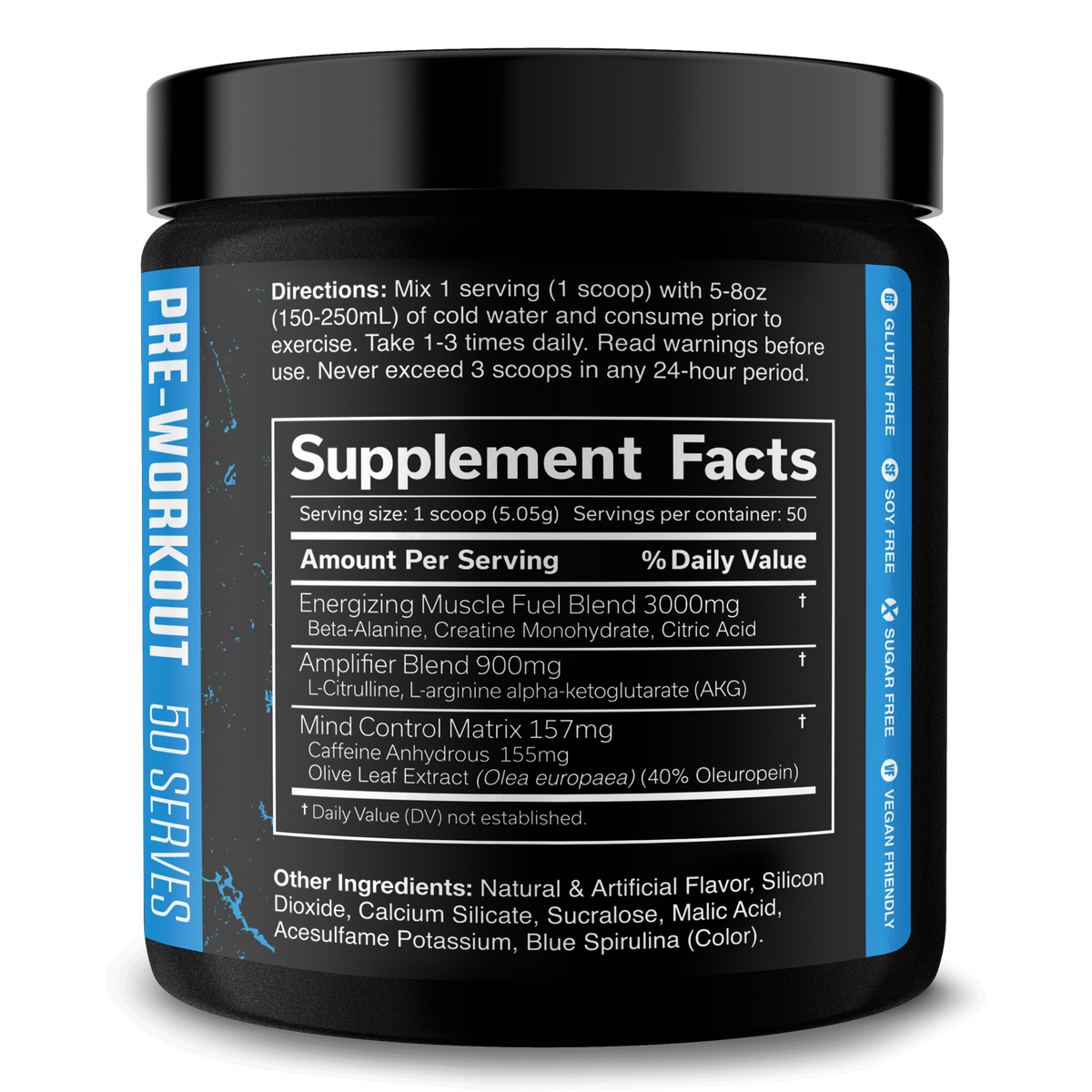 High Performance Pre-Workout Supplement for Fitness