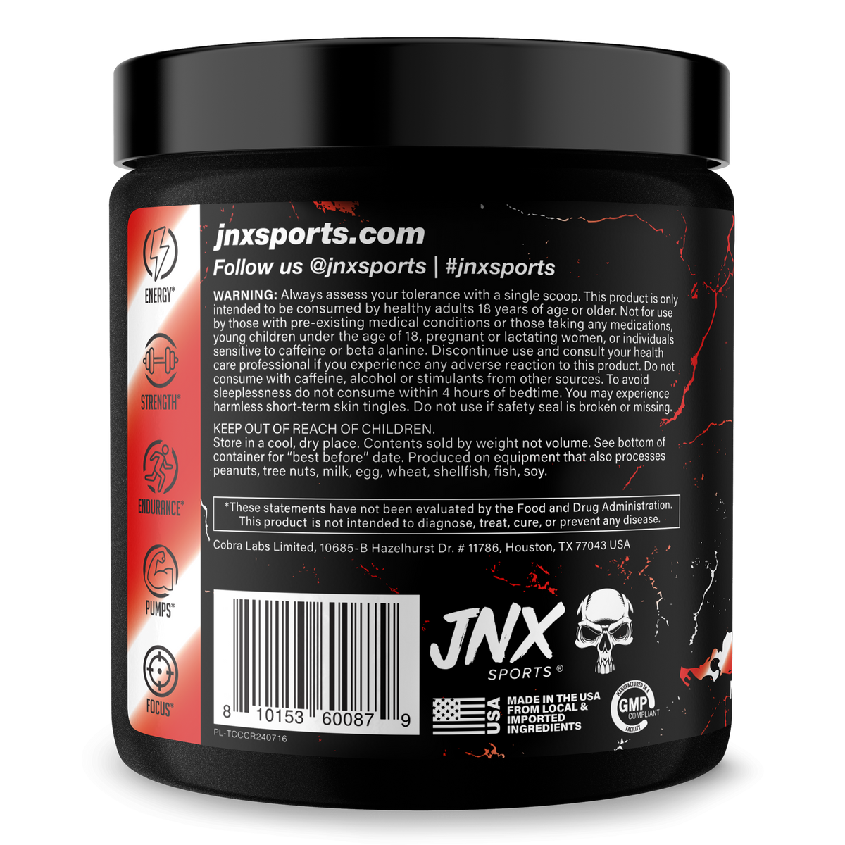 High Performance Pre-Workout Supplement for Fitness