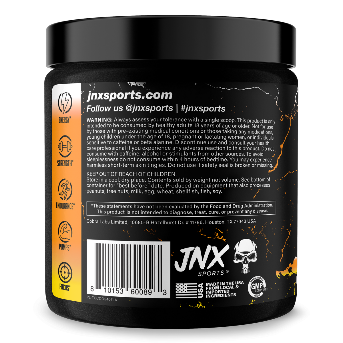 High Performance Pre-Workout Supplement for Fitness