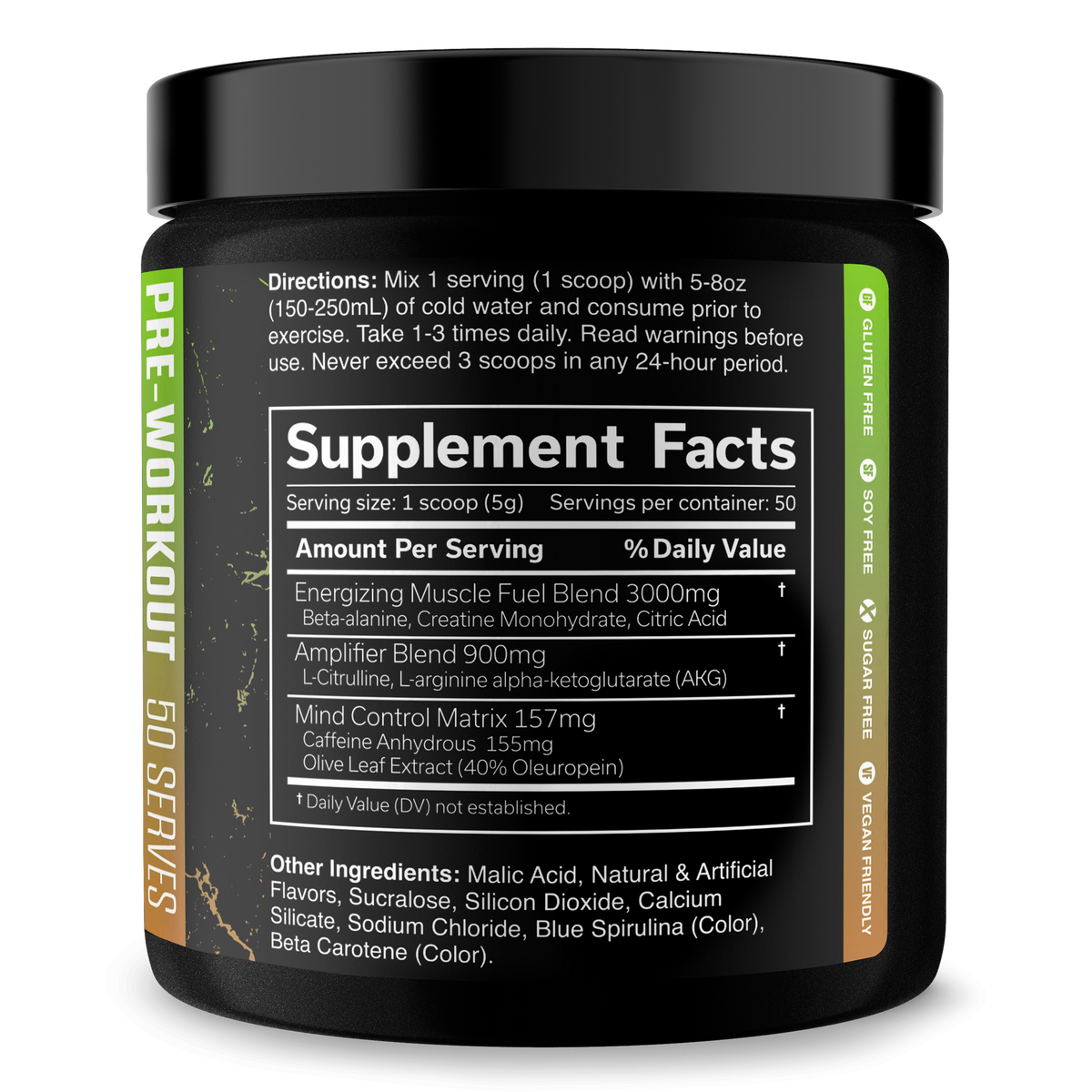 High Performance Pre-Workout Supplement for Fitness