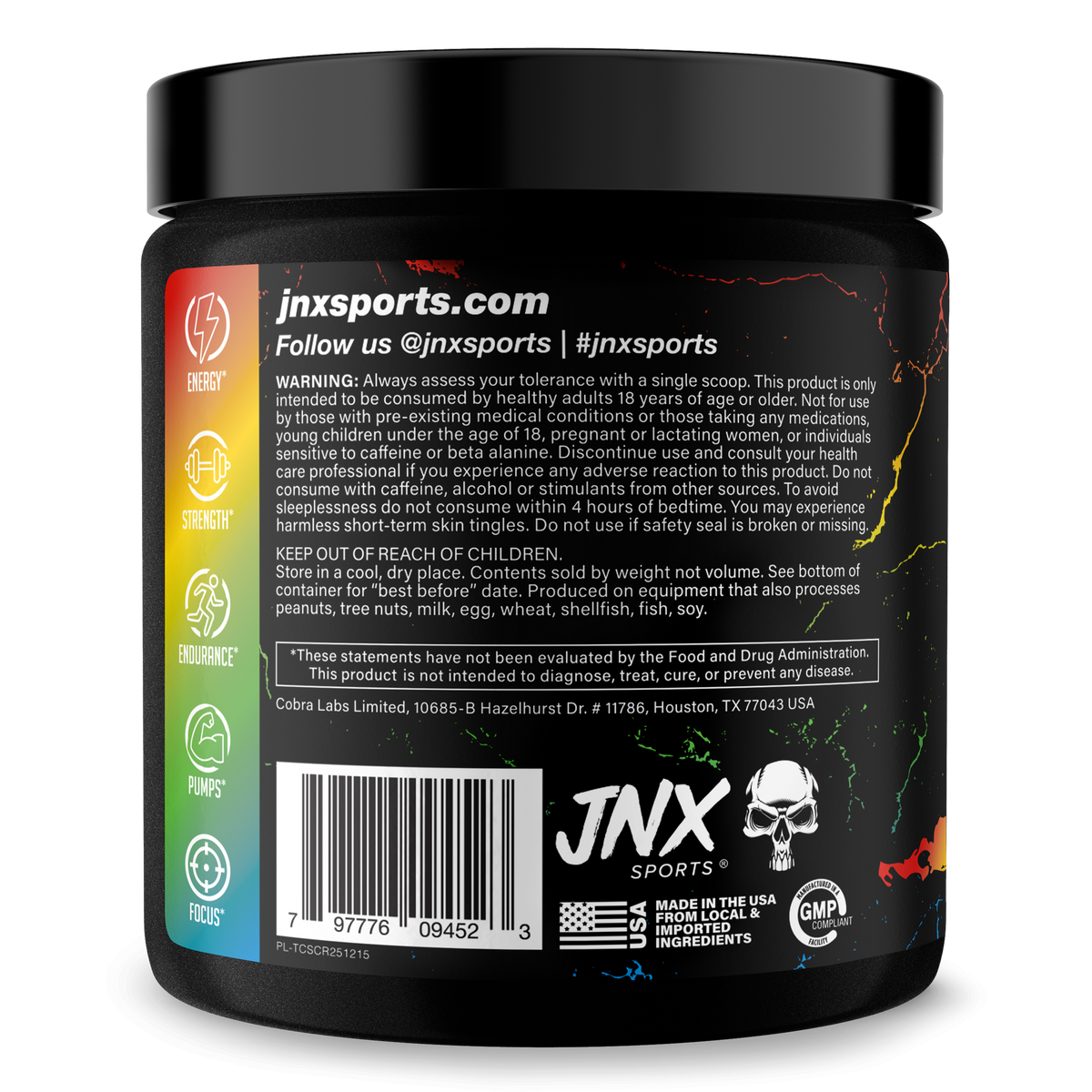 High Performance Pre-Workout Supplement for Fitness