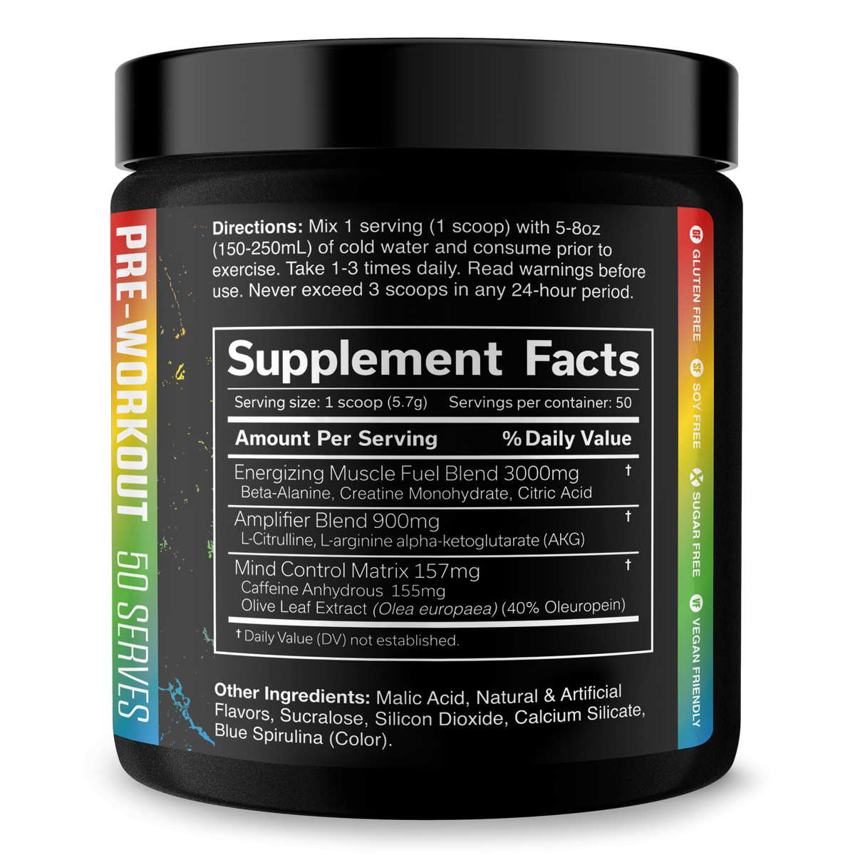 High Performance Pre-Workout Supplement for Fitness