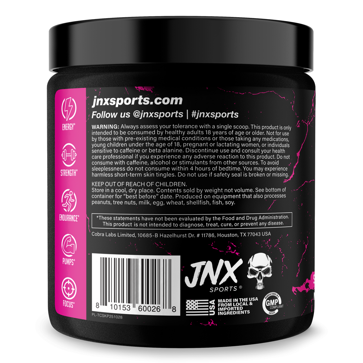 High Performance Pre-Workout Supplement for Fitness