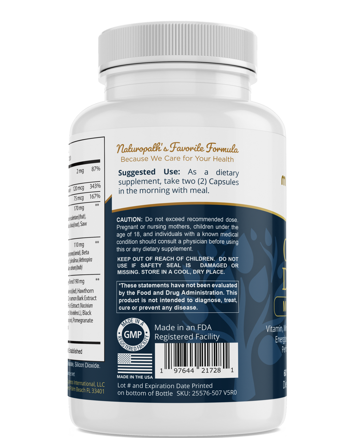 Once Daily Multivitamin Supplement
