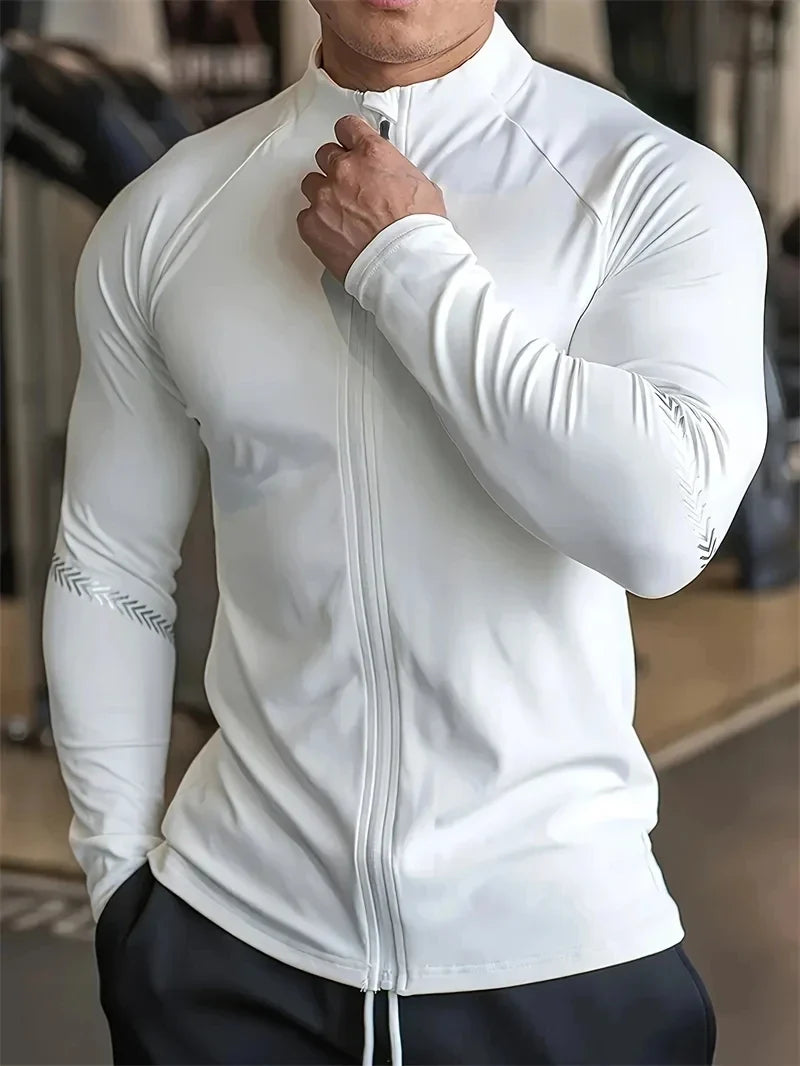 Men's Compression Sports Jacket for Fitness