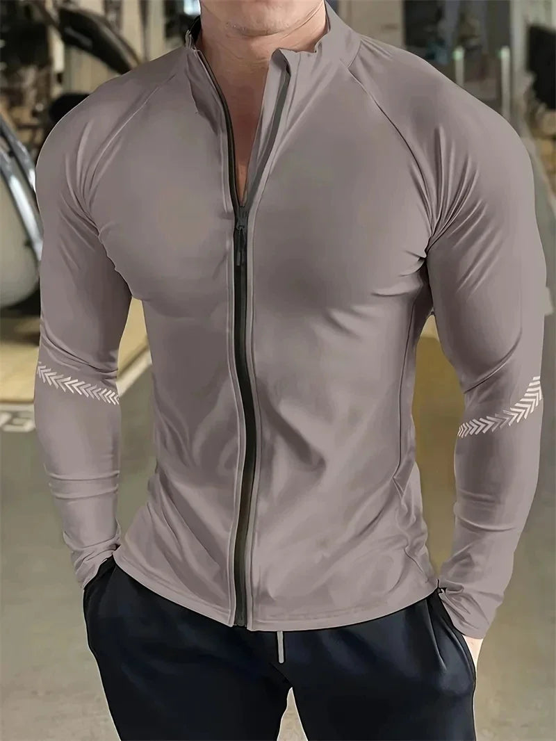 Men's Compression Sports Jacket for Fitness