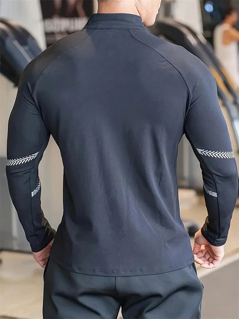 Men's Compression Sports Jacket for Fitness