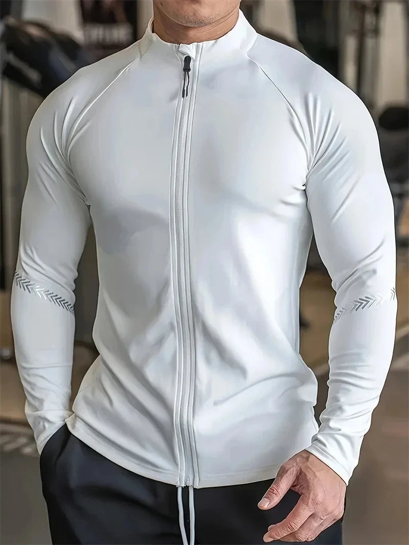 Men's Compression Sports Jacket for Fitness