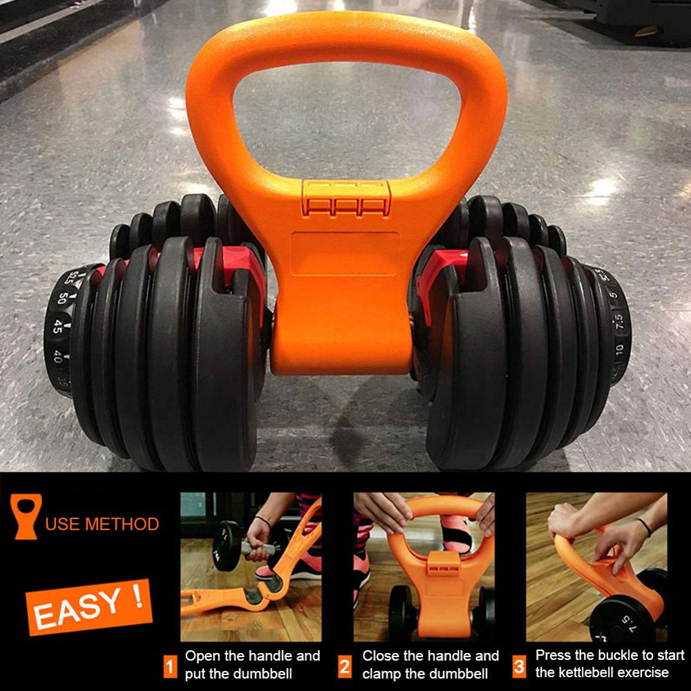 Portable Dumbbell Clip Training Handle