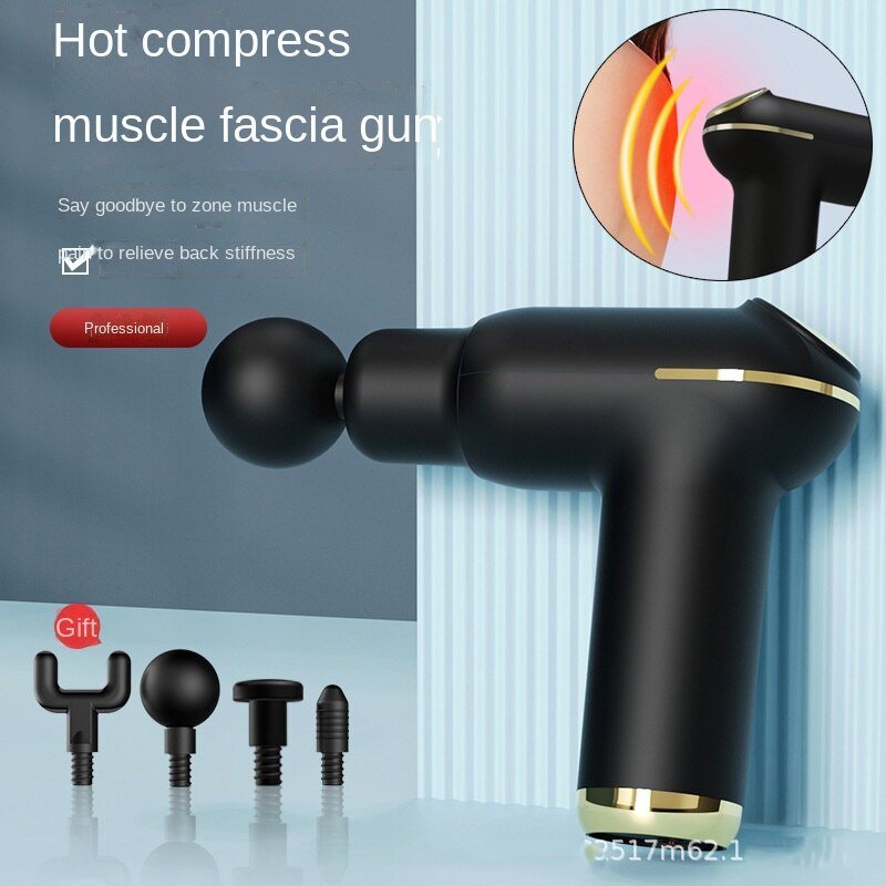 Percussion Massage Gun – Hot Compress Muscle Relaxer