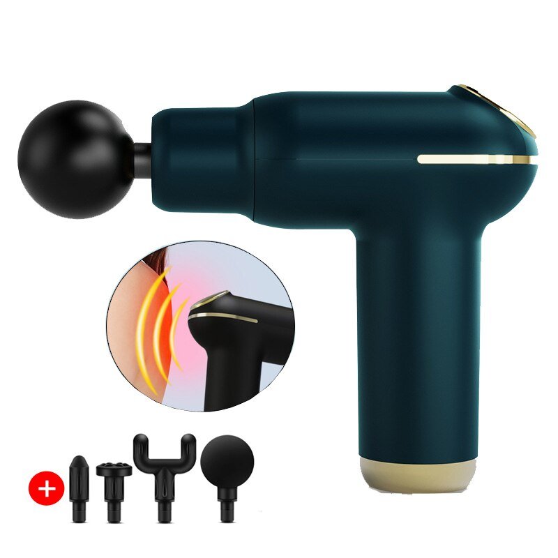 Percussion Massage Gun – Hot Compress Muscle Relaxer