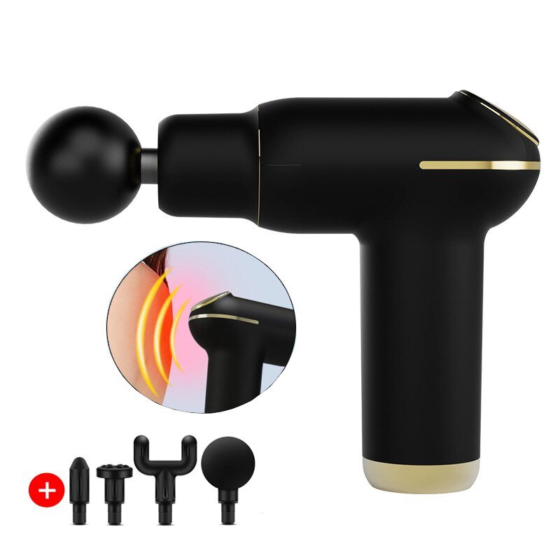 Percussion Massage Gun – Hot Compress Muscle Relaxer