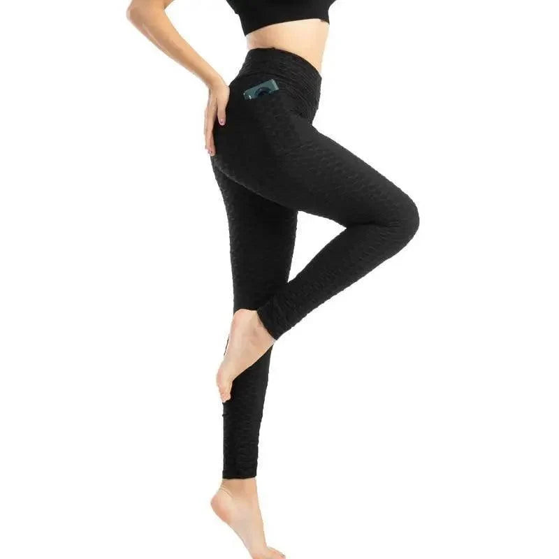 New Women Fitness Pocket Push Up Leggings Workout High Waist Legging For Running Gym Leggings Pants Women Clothing