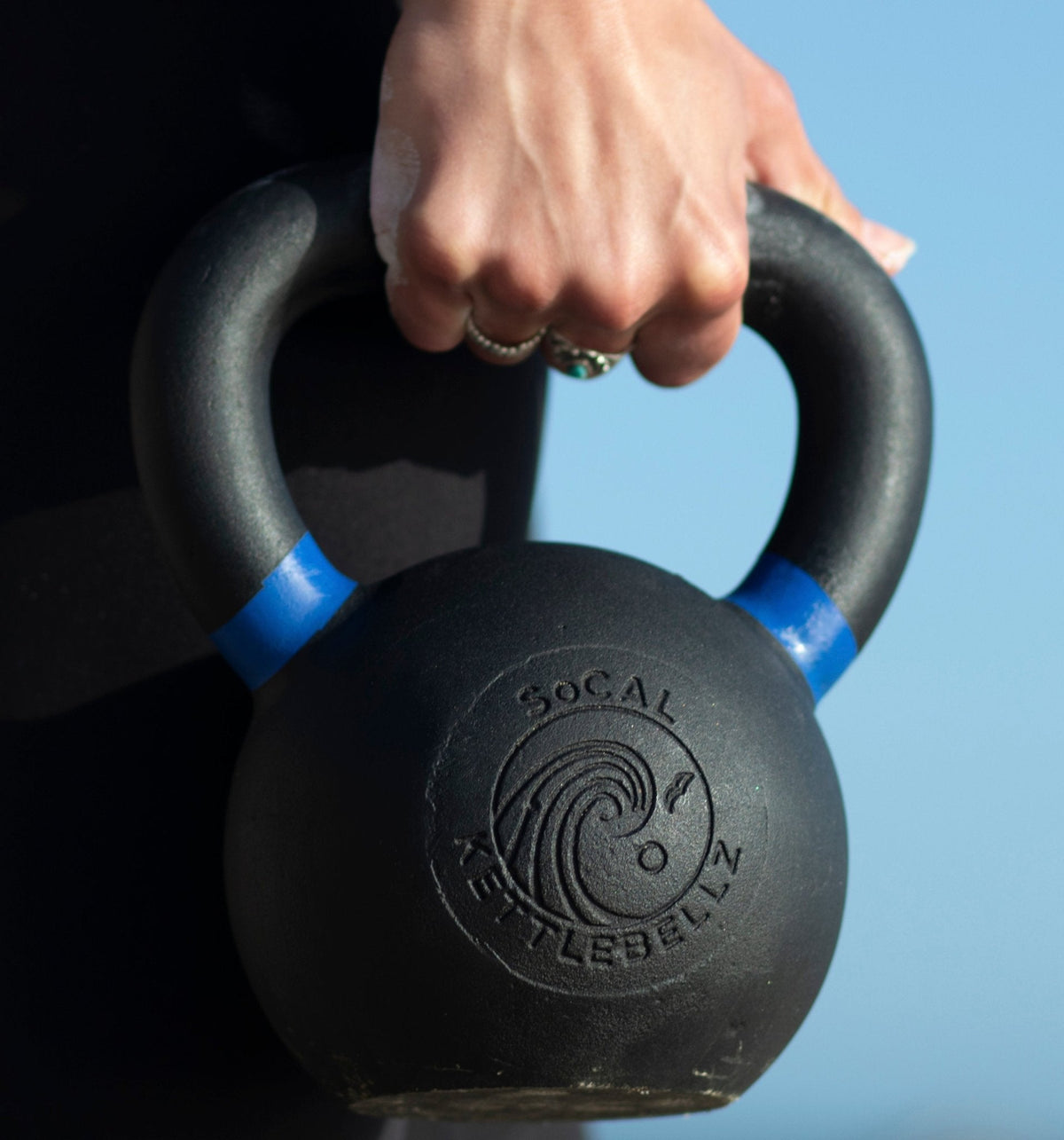 Powder Coated Kettlebell Strength Training