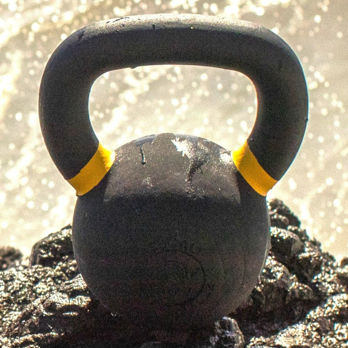Powder Coated Kettlebell Strength Training