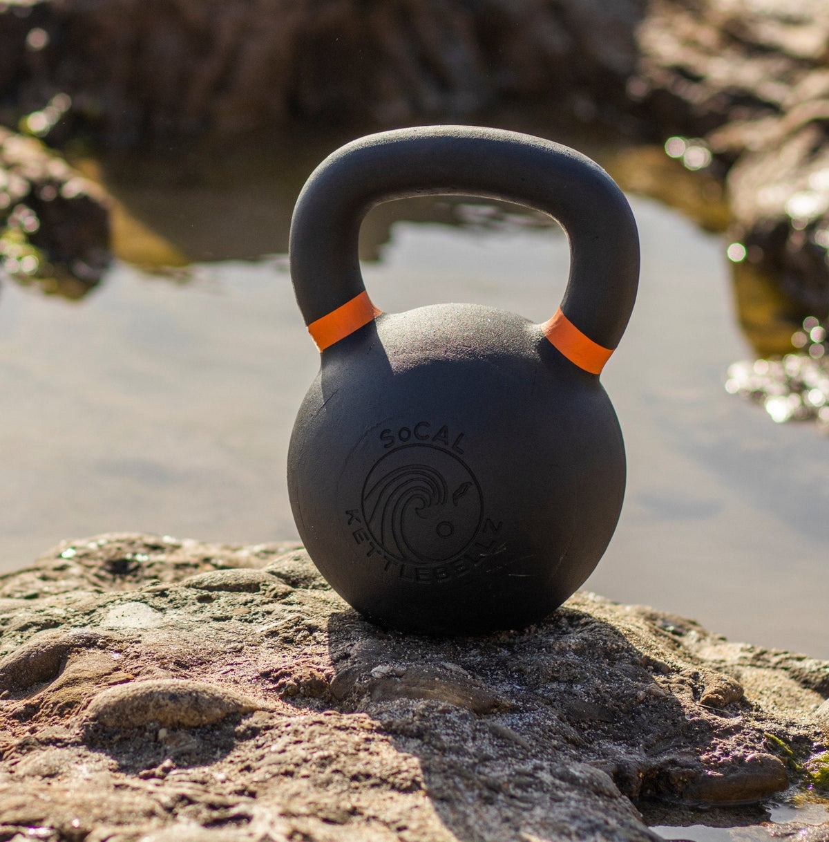 Powder Coated Kettlebell Strength Training