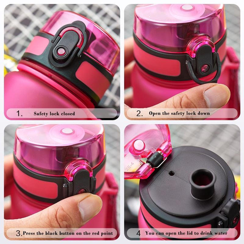 BPA-Free Tritan Sports Water Bottle with Marker